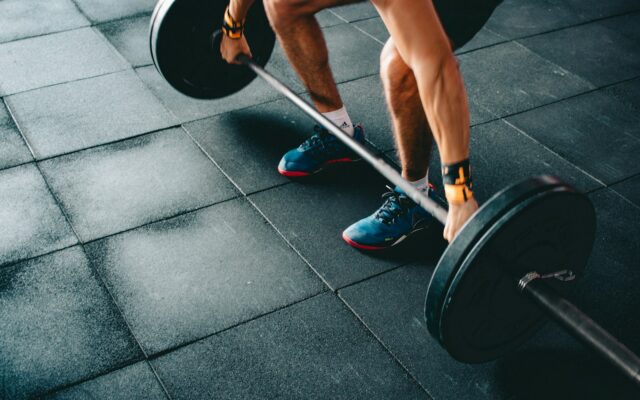 Home fitness workout, representing the Peloton platform